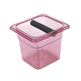 Maxbell Coffee Ground Knock Container Bin Durable for Western Restaurants Cafe Hotel Large violet