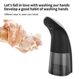 Maxbell Automatic Induction Foam Liquid Soap Dispenser Hand Washer for Restaurant Black