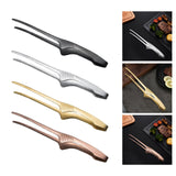 Maxbell Multipurpose Food Clips Korean BBQ Buffet Clip for Restaurant Party Camping silver