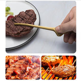 Maxbell Multipurpose Food Clips Korean BBQ Buffet Clip for Restaurant Party Camping silver