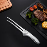 Maxbell Multipurpose Food Clips Korean BBQ Buffet Clip for Restaurant Party Camping silver