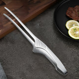 Maxbell Multipurpose Food Clips Korean BBQ Buffet Clip for Restaurant Party Camping silver