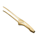 Maxbell Multipurpose Food Clips Korean BBQ Buffet Clip for Restaurant Party Camping gold