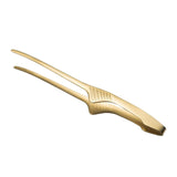Maxbell Multipurpose Food Clips Korean BBQ Buffet Clip for Restaurant Party Camping gold