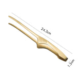 Maxbell Multipurpose Food Clips Korean BBQ Buffet Clip for Restaurant Party Camping gold