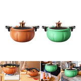 Maxbell Slow Cooker Cookware Pressure Stew Pot for Parties Outdoor Camping Picnics Orange