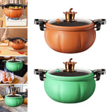 Maxbell Slow Cooker Cookware Pressure Stew Pot for Parties Outdoor Camping Picnics Orange