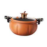 Maxbell Slow Cooker Cookware Pressure Stew Pot for Parties Outdoor Camping Picnics Orange