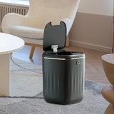 Maxbell Trash Basket 20L Automatic Large Capacity 3 Modes for Playroom Kitchen Black