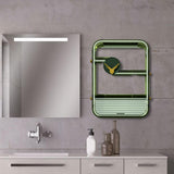 Maxbell Multi Layer Bathroom Organizer Multifunctional for Bedroom Kitchen Sink 3 Layer Green