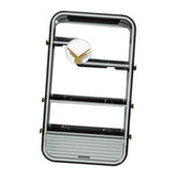 Maxbell Wall Mounted Toiletries Storage Rack Cosmetic Storage Box for Home Gray