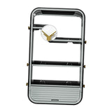 Maxbell Wall Mounted Toiletries Storage Rack Cosmetic Storage Box for Home Gray