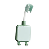 Maxbell Adjustable Shower Holder Stable Holder with 2 Hook for Home Accessory Green