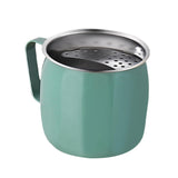 Maxbell Stainless Steel Tea Cup Durable Portable with Filter for Home Office Party Green