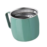 Maxbell Stainless Steel Tea Cup Durable Portable with Filter for Home Office Party Green