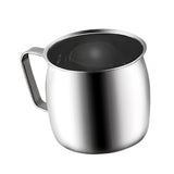 Maxbell Stainless Steel Tea Cup Durable Portable with Filter for Home Office Party Argentwithout filter