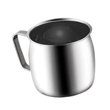 Maxbell Stainless Steel Tea Cup Durable Portable with Filter for Home Office Party Argentwithout filter