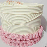 Maxbell 15Pcs Pastry Cutter Cake Edge Smoother Scraper for Fondant Party Wedding