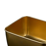 Maxbell Rectangular Candy Dessert Snack Dry Fruit Plate for Camping S