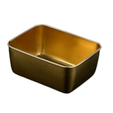 Maxbell Rectangular Candy Dessert Snack Dry Fruit Plate for Camping S