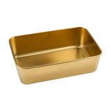 Maxbell Rectangular Candy Dessert Snack Dry Fruit Plate for Camping M