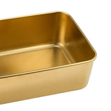 Maxbell Rectangular Candy Dessert Snack Dry Fruit Plate for Camping M