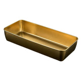 Maxbell Rectangular Candy Dessert Snack Dry Fruit Plate for Camping L