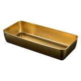 Maxbell Rectangular Candy Dessert Snack Dry Fruit Plate for Camping L