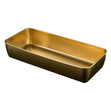 Maxbell Rectangular Candy Dessert Snack Dry Fruit Plate for Camping L