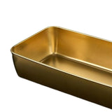 Maxbell Rectangular Candy Dessert Snack Dry Fruit Plate for Camping L
