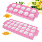 Maxbell Multifunctional Dumplings DIY Tools for Restaurant Family Gathering Picnics Round