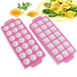 Maxbell Multifunctional Dumplings DIY Tools for Restaurant Family Gathering Picnics Round