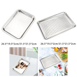 Maxbell Cookie Sheet Oven Pan Baking Sheet for Family Gathering Birthday Party 27cmx20cmx2.5cm