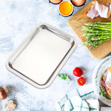 Maxbell Cookie Sheet Oven Pan Baking Sheet for Family Gathering Birthday Party 27cmx20cmx2.5cm