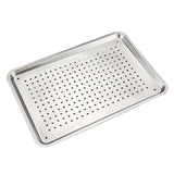 Maxbell Cookie Sheet Oven Pan Baking Sheet for Family Gathering Birthday Party 27cmx20cmx2.5cm Hole