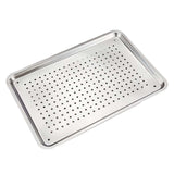 Maxbell Cookie Sheet Oven Pan Baking Sheet for Family Gathering Birthday Party 27cmx20cmx2.5cm Hole