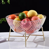 Maxbell Fruit Plate Snack Storage Tray Fruit Tray for Kitchen Counter Centerpiece White