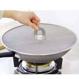 Maxbell Stainless Steel Grease Splatter Guard Oil Guard Skillet Lid Rust Resistant 29cm