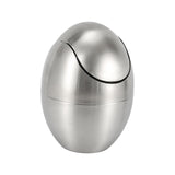 Maxbell Durable Mini Trash Can Eggs Desktop Trash Can for Kitchen Countertop Bedroom