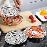 Maxbell Hotdog Baking Pan BBQ Cooking for Meat Kitchen Finger Biscuits