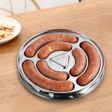 Maxbell Hotdog Baking Pan BBQ Cooking for Meat Kitchen Finger Biscuits