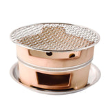 Maxbell Small Commercial Clay Grill for Roast Sweet Potato Picnic Travel