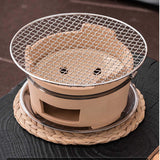 Maxbell Small Commercial Clay Grill for Roast Sweet Potato Picnic Travel