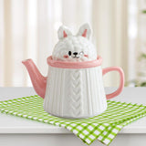 Maxbell Novelty Tea Pot Tableware Tea Service Set for Anniversary Birthday Weddding Teapot