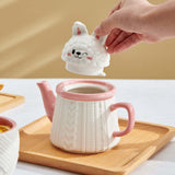 Maxbell Novelty Tea Pot Tableware Tea Service Set for Anniversary Birthday Weddding Teapot