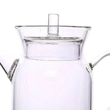 Maxbell Kitchen Glass Pitcher with Lid 350 ml Brewer Ice Drip Coffee Pot for Bar Clear