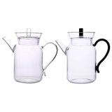 Maxbell Kitchen Glass Pitcher with Lid 350 ml Brewer Ice Drip Coffee Pot for Bar Clear