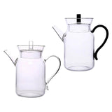 Maxbell Kitchen Glass Pitcher with Lid 350 ml Brewer Ice Drip Coffee Pot for Bar Clear