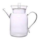 Maxbell Kitchen Glass Pitcher with Lid 350 ml Brewer Ice Drip Coffee Pot for Bar Clear