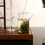 Maxbell Kitchen Glass Pitcher with Lid 350 ml Brewer Ice Drip Coffee Pot for Bar Clear